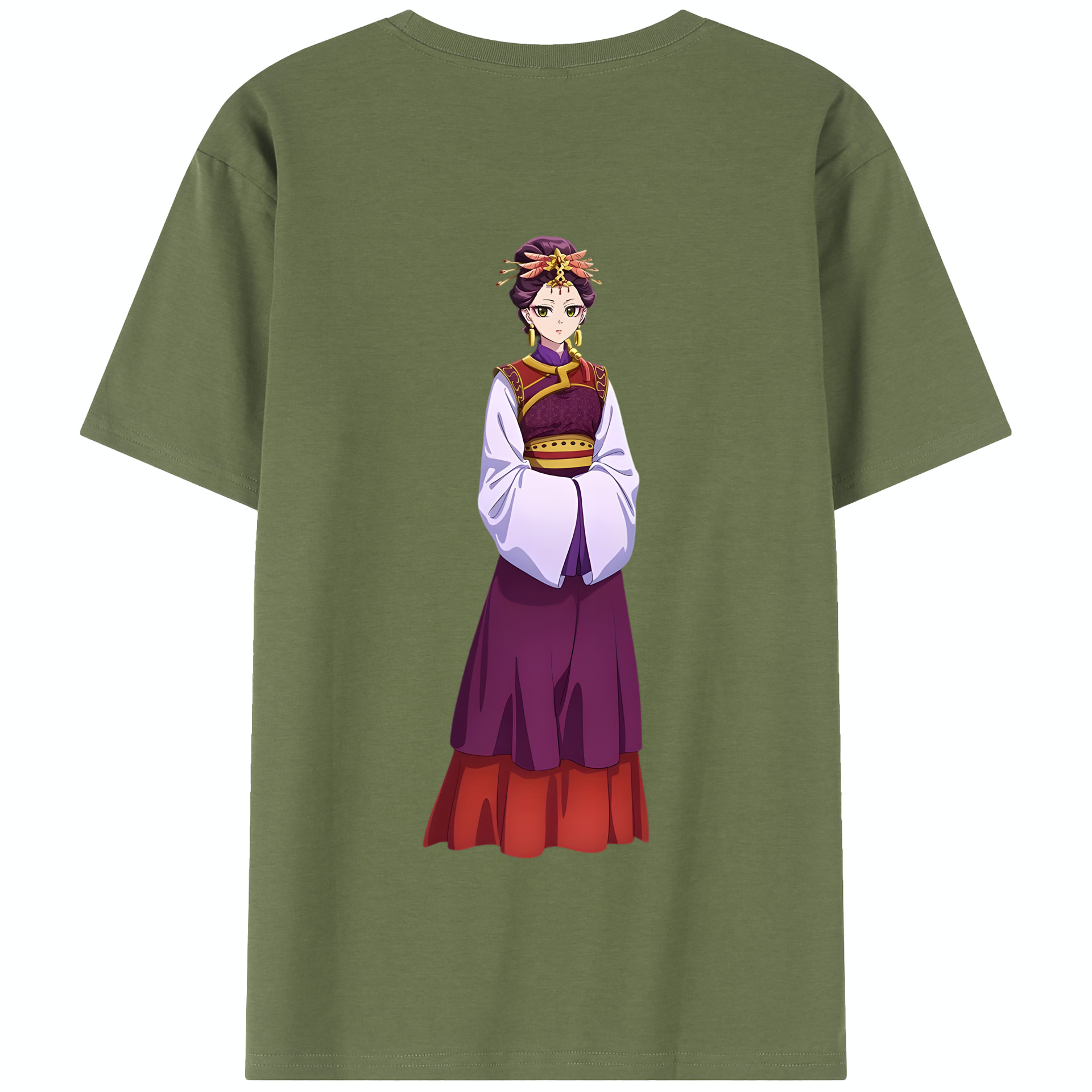 （画像用） 薬屋のひとりごと The Apothecary Diaries 綿100％半袖Tシャツ（背面プリント）